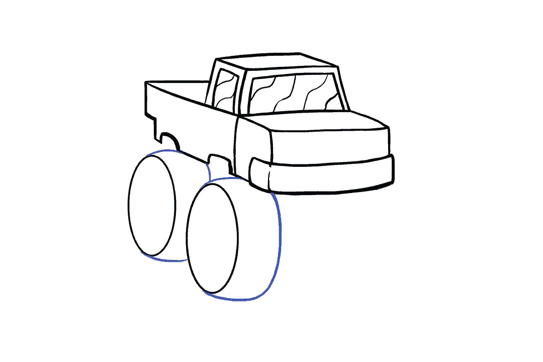 如何画怪物卡车-图10