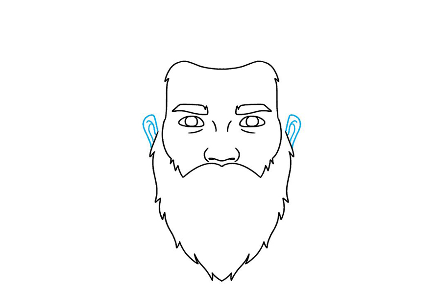 如何画大胡子男人-图4