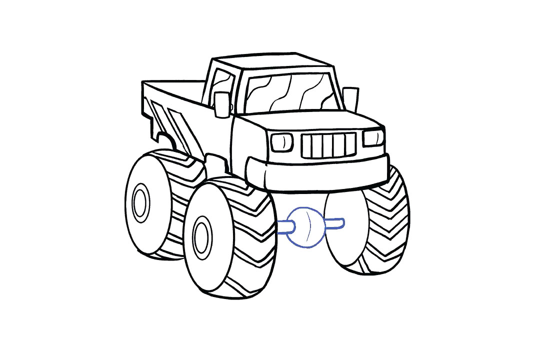 如何画怪物卡车-图17