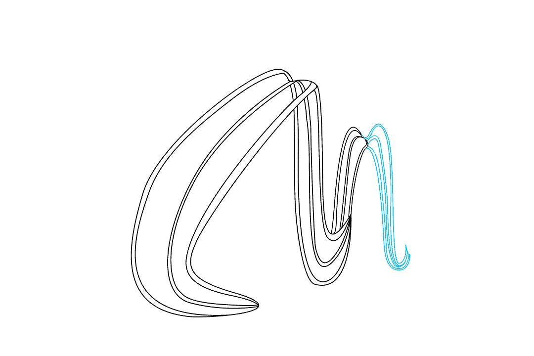 如何画过山车简笔画-图3