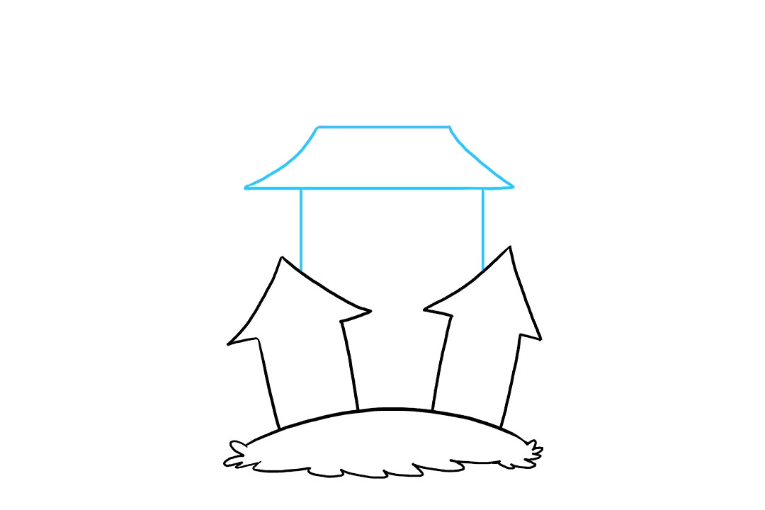 万圣节鬼屋怎么画-图4