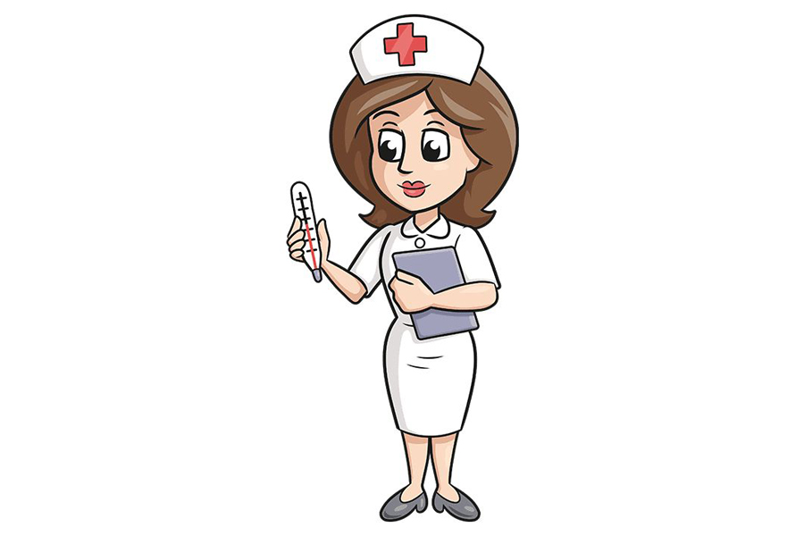 护士怎么画
