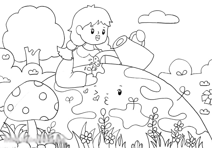 以保护环境为主题的画-图2