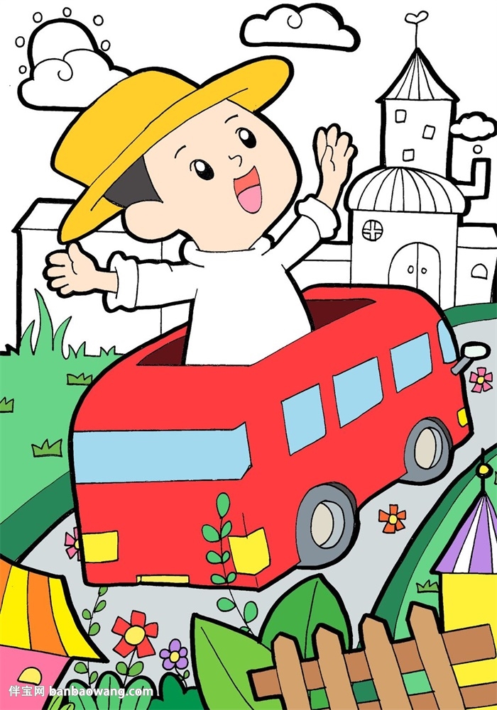 画一幅家乡巨变的画-图3