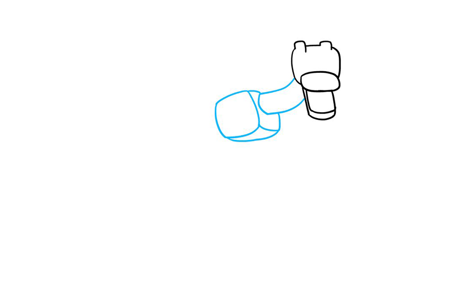 我的世界 末影龙怎么画-图2