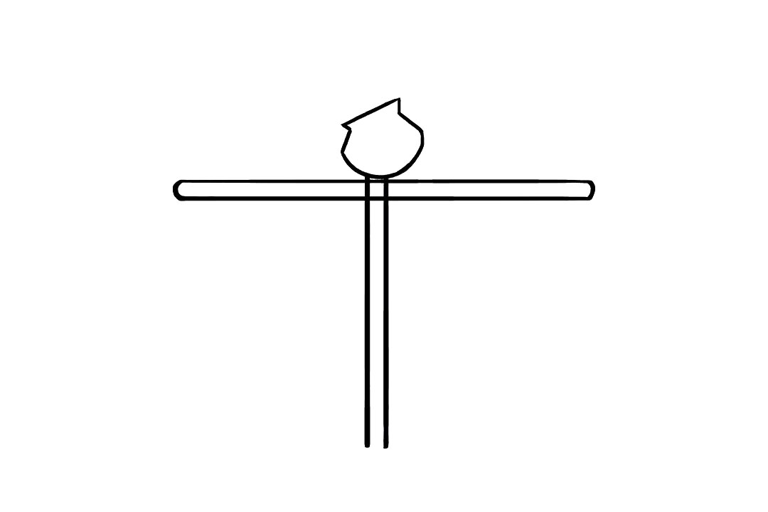 稻草人怎么画-图3