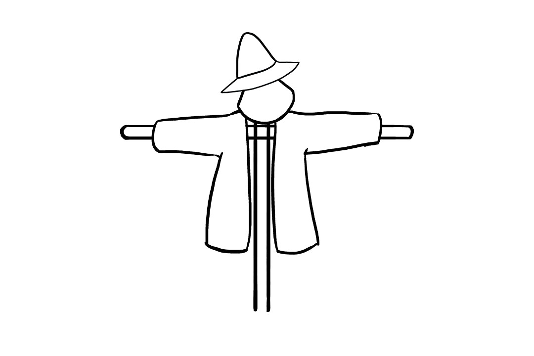 稻草人怎么画-图6