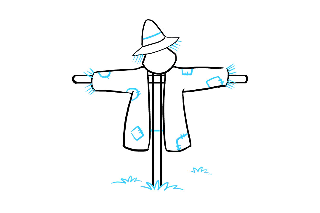 稻草人怎么画-图7