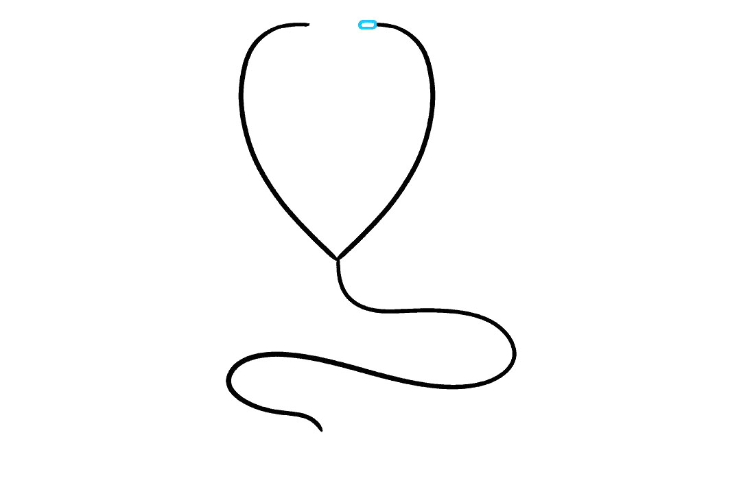 如何画听诊器简笔画-图4