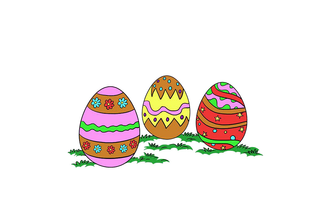复活节彩蛋绘画教程
