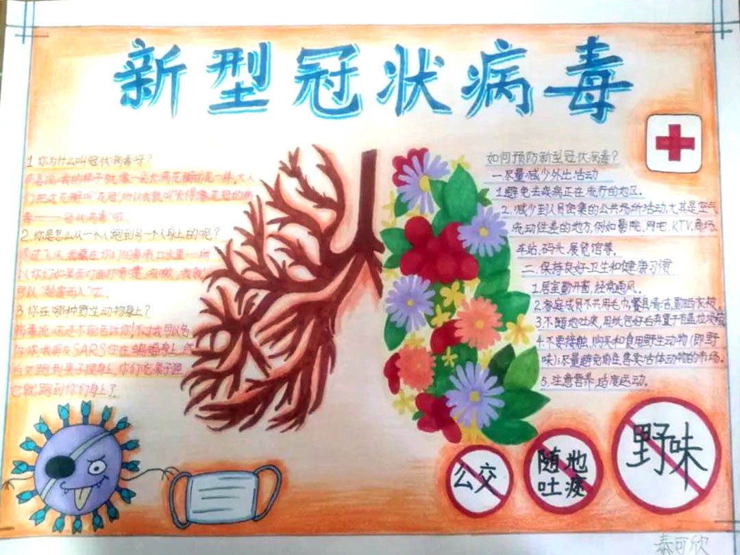 步骤2：主题：新型冠状病毒肺炎认识与预防