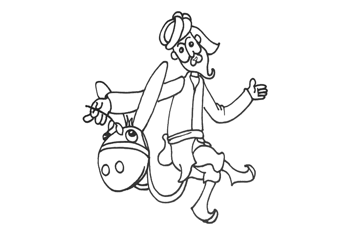 如何画阿凡提-图4