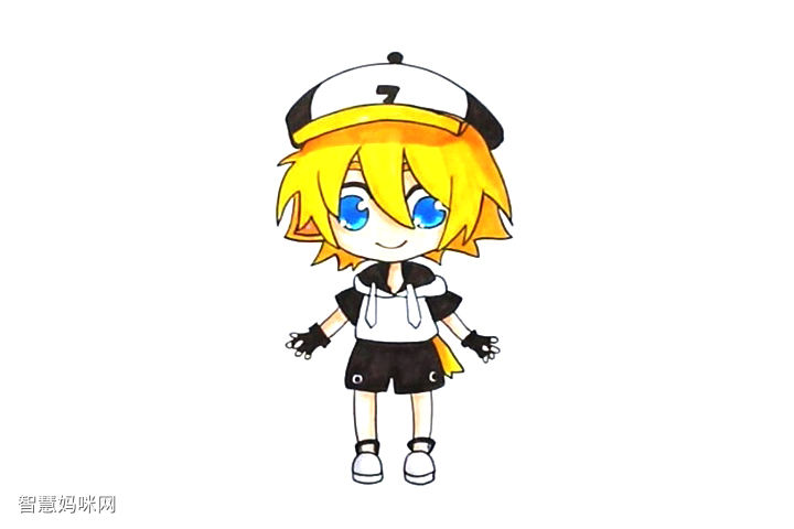 凹凸世界动漫人物简笔画-图1