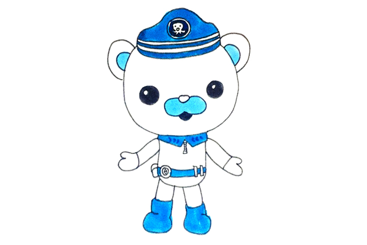 巴克队长怎么画-图4