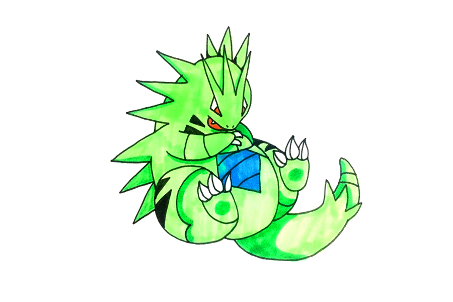 班吉拉怎么画-图5