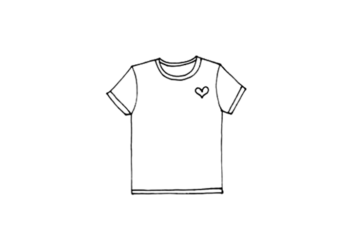 短袖T恤怎么画-图2