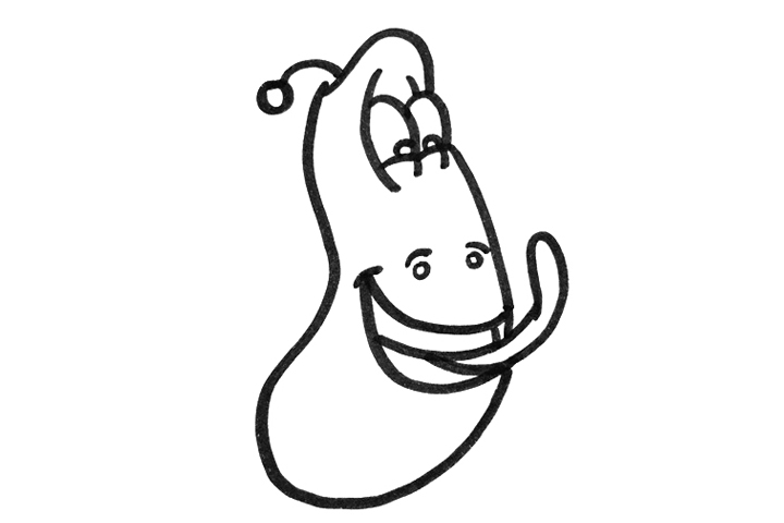 爆笑虫子怎么画-图2