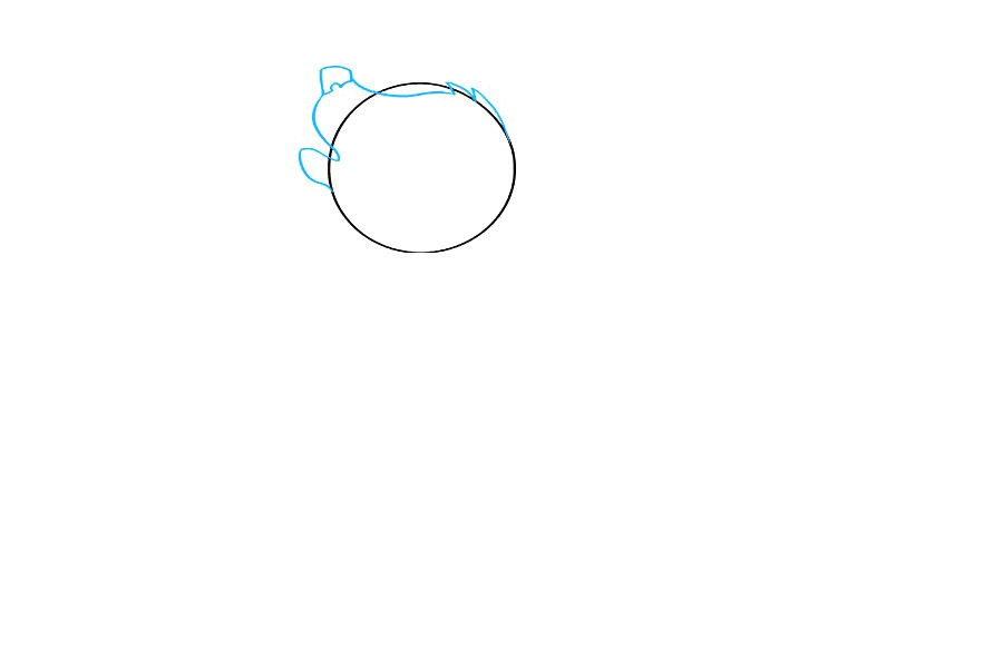 如何画狼宝宝-图2