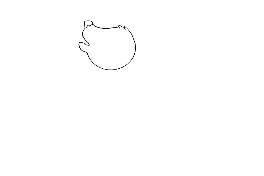 如何画狼宝宝-图3