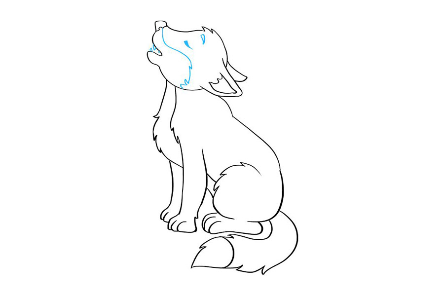 如何画狼宝宝-图9