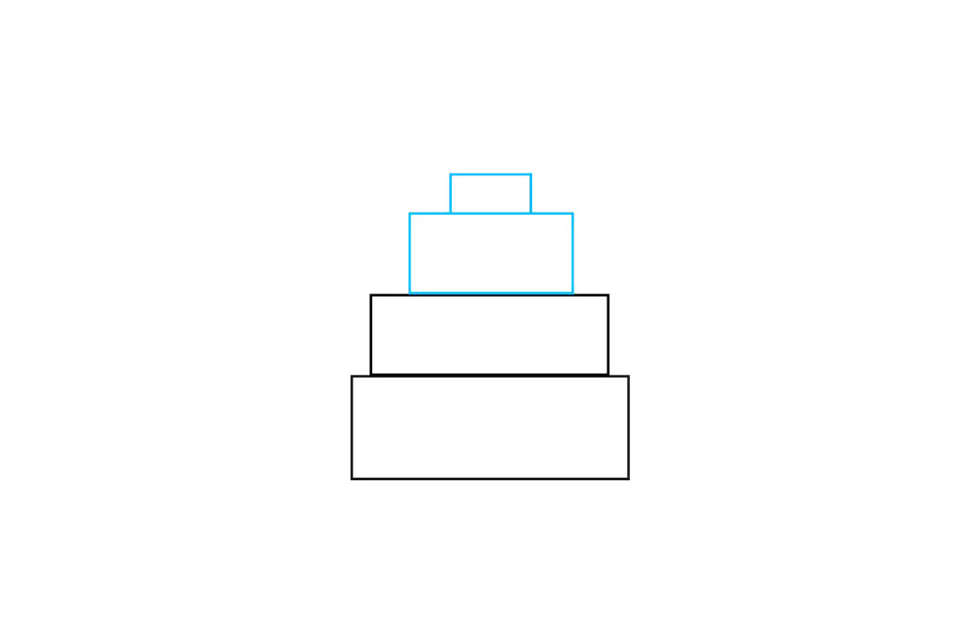 如何画生日蛋糕简笔画-图2