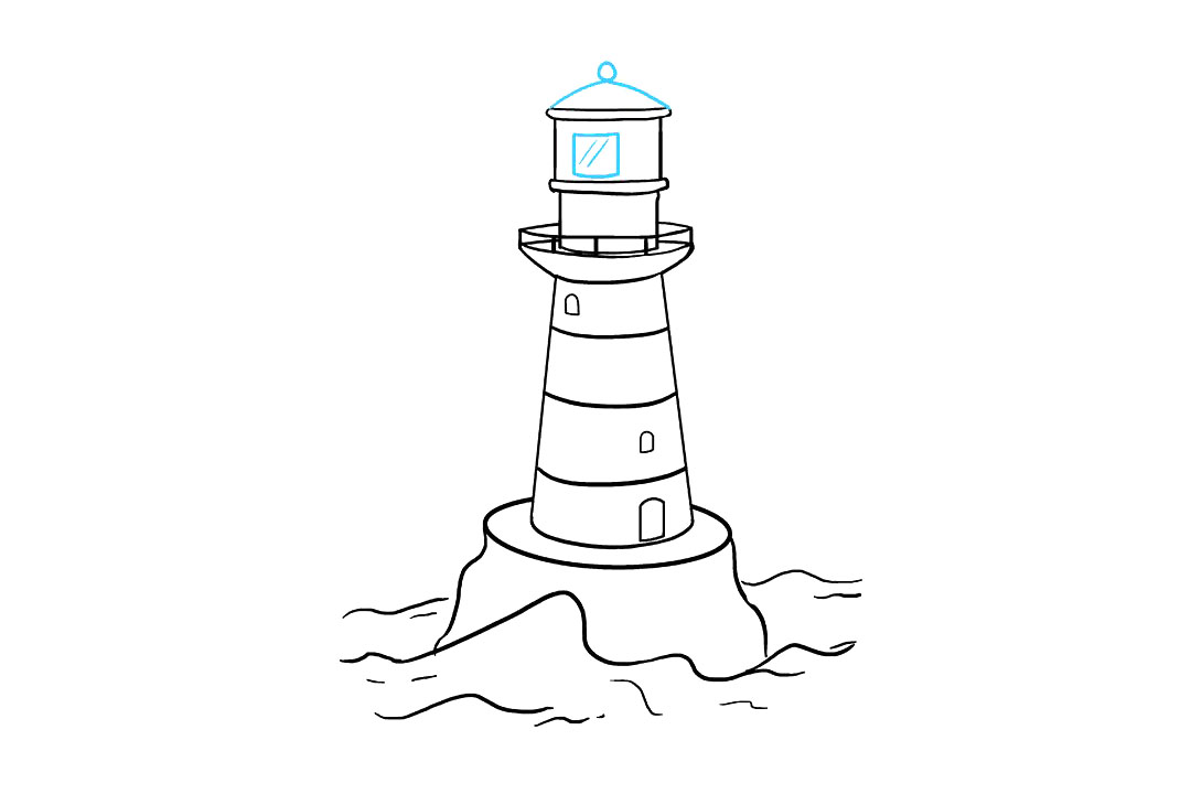 灯塔怎么画-图9