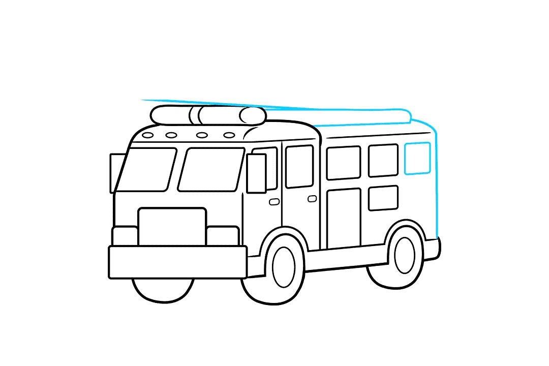 消防车怎么画-图7