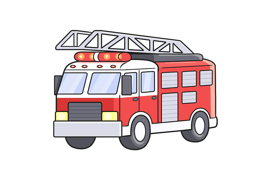 消防车怎么画