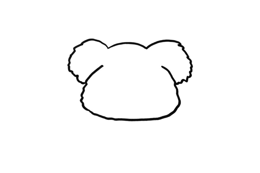 可爱考拉怎么画-图2