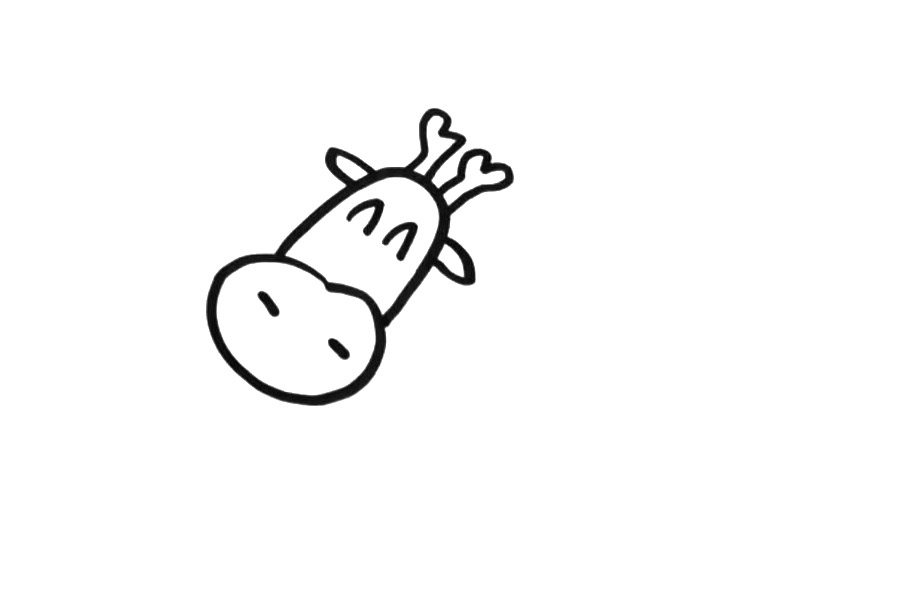 可爱的长颈鹿怎么画-图2