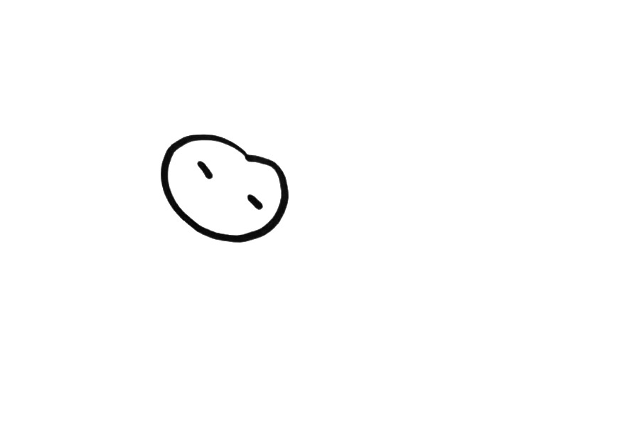 可爱的长颈鹿怎么画-图1