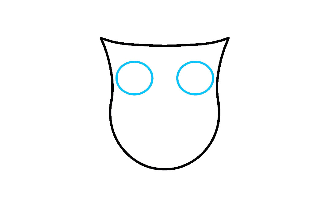 卡通猫头鹰怎么画-图3