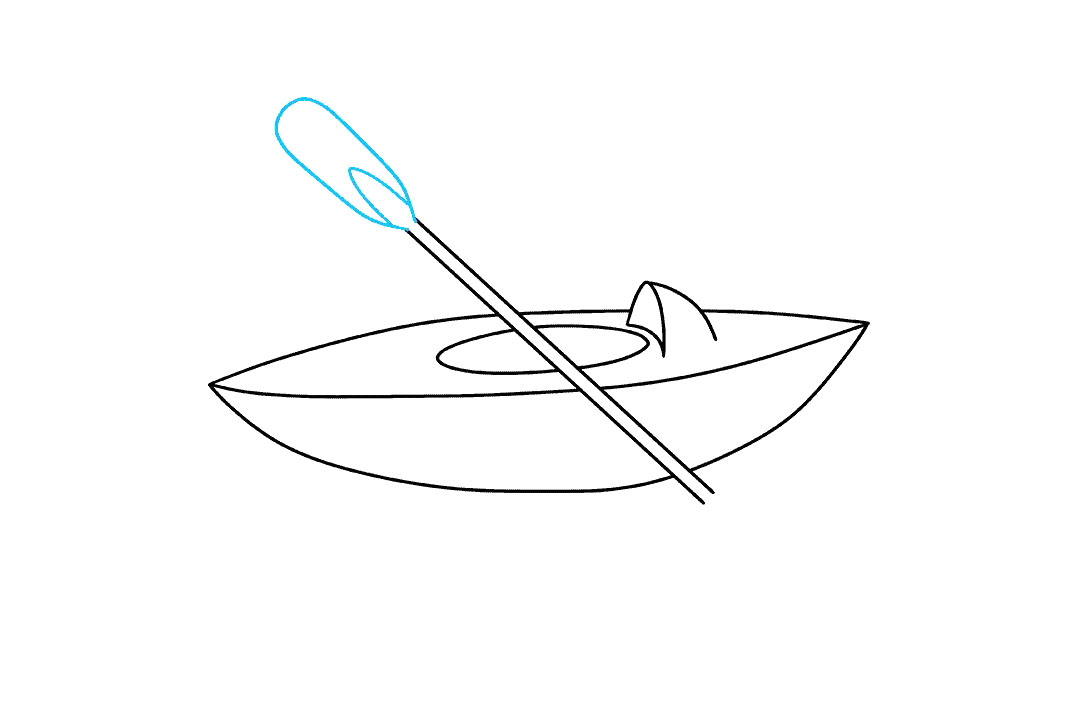 如何画皮划艇简笔画-图8