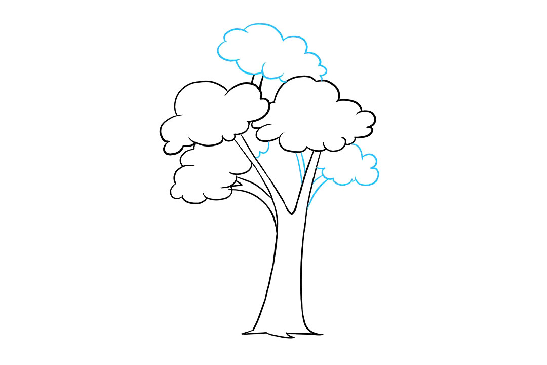 如何画复活节彩蛋树-图5