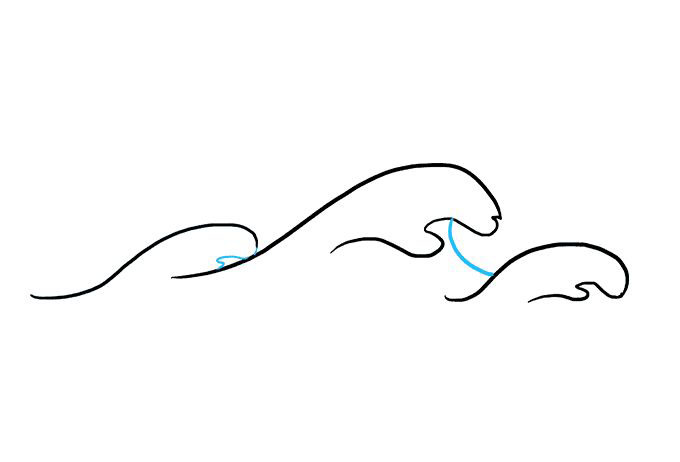 海浪怎么画-图6