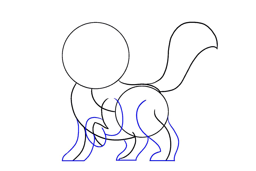 可爱小猫画法详细步骤-图7