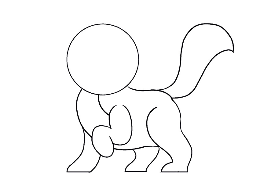 可爱小猫画法详细步骤-图8