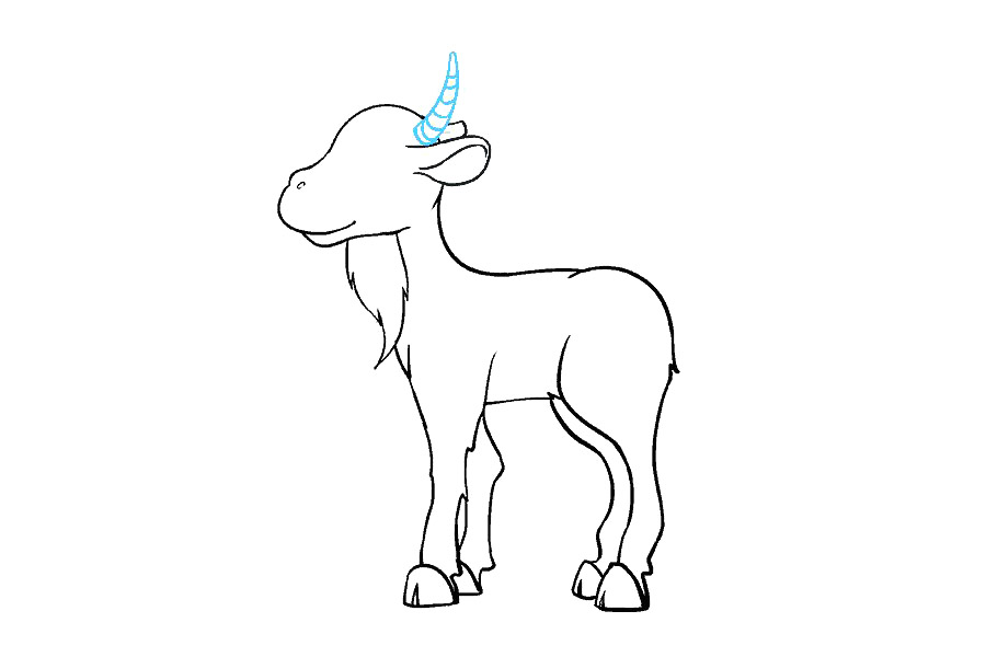 山羊怎么画-图15
