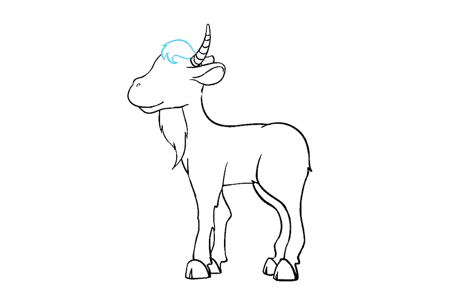 山羊怎么画-图16
