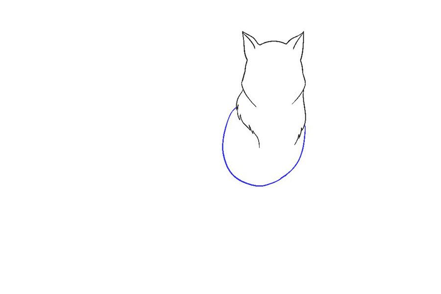 威严的狼怎么画-图6
