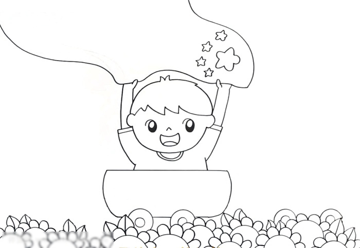 寻找祖国成长足迹的画-图1