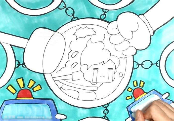 扫黄打非怎么画-图3