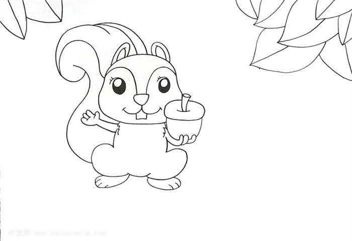 秋天儿童画-图1