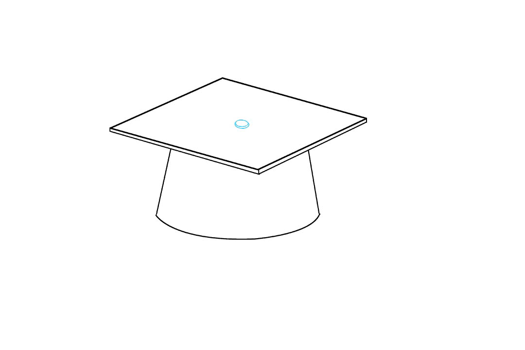 毕业帽怎么画-图5