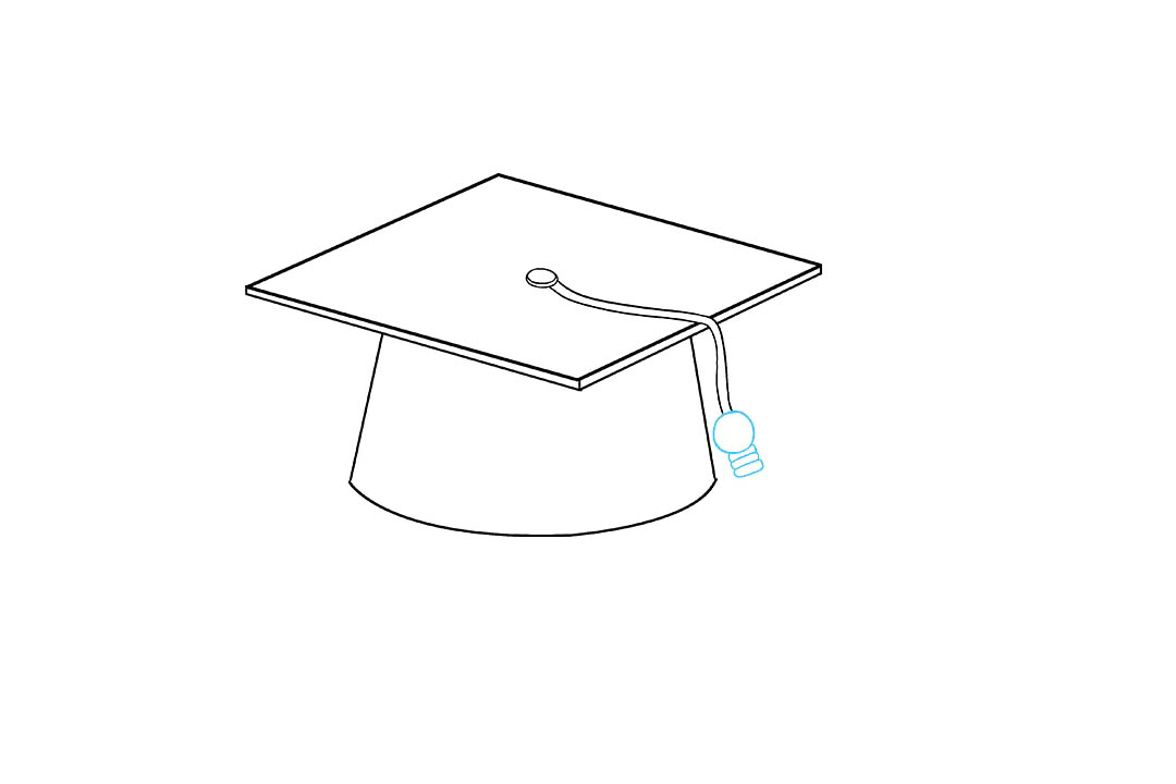 毕业帽怎么画-图8