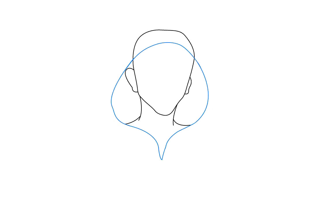 男孩半身卡通形象怎么画-图2