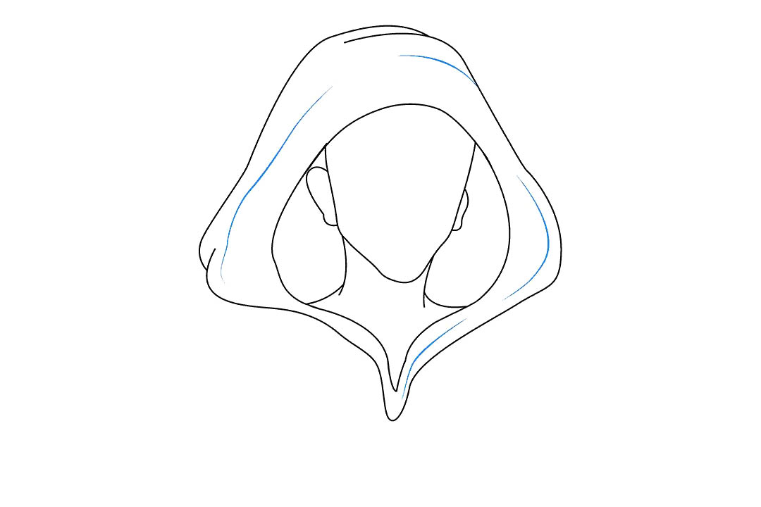 男孩半身卡通形象怎么画-图4