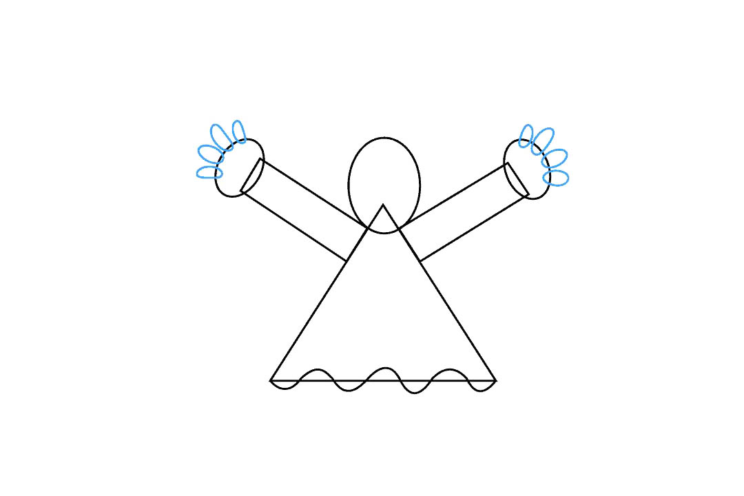 万圣节鬼魂面具怎么画-图5