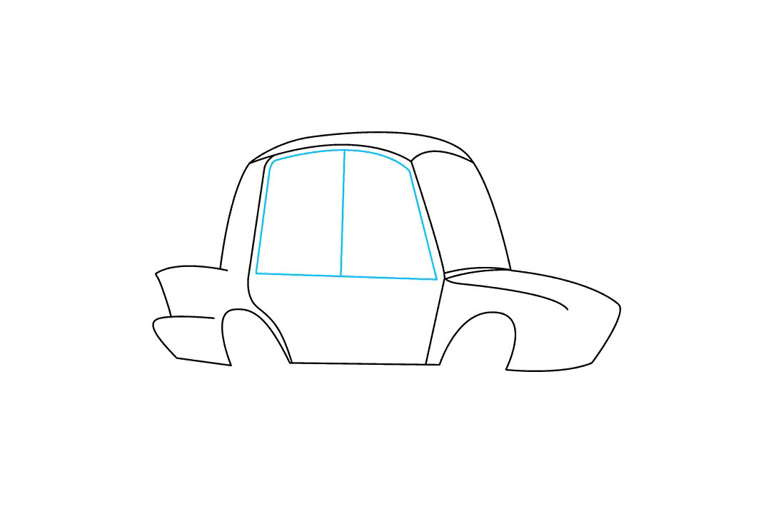 卡通警车怎么画-图4