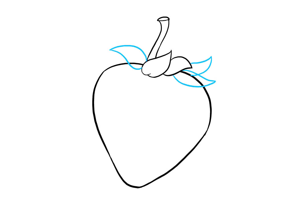 如何画草莓简笔画-图6